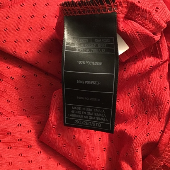 Adidas Wisconsin Badgers unisex jersey Sz 2XL - Picture 9 of 9